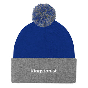 Pom Pom Knit Cap