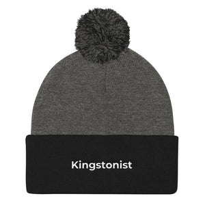 Pom Pom Knit Cap